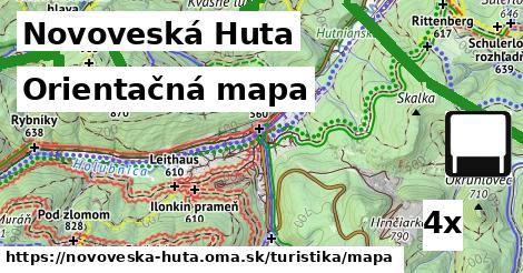 Orientačná mapa, Novoveská Huta