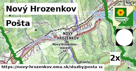 Pošta, Nový Hrozenkov