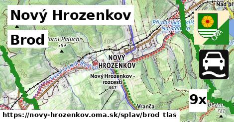 Brod, Nový Hrozenkov