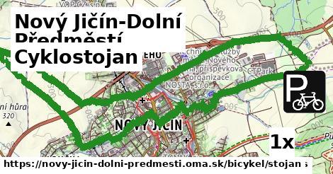 cyklostojan v Nový Jičín-Dolní Předměstí