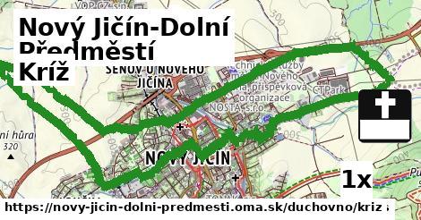 Kríž, Nový Jičín-Dolní Předměstí