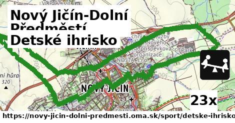 Detské ihrisko, Nový Jičín-Dolní Předměstí