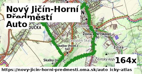 auto v Nový Jičín-Horní Předměstí