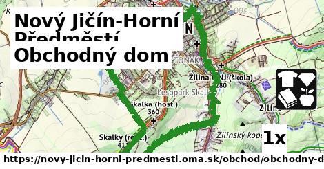 obchodný dom v Nový Jičín-Horní Předměstí