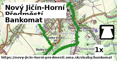 bankomat v Nový Jičín-Horní Předměstí