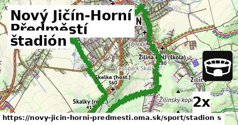 štadión, Nový Jičín-Horní Předměstí