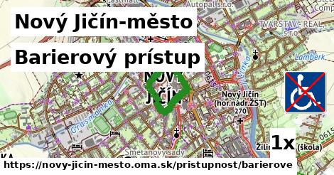 Barierový prístup, Nový Jičín-město