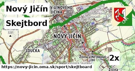 skejtbord v Nový Jičín