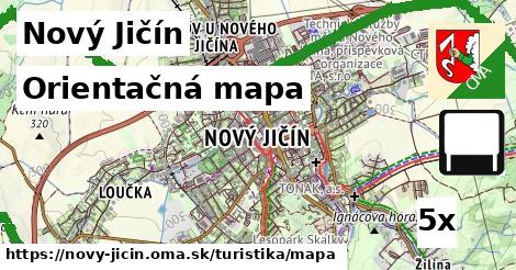 Orientačná mapa, Nový Jičín