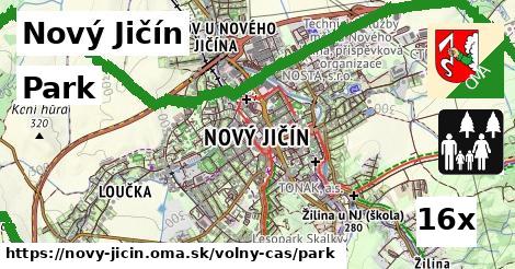 park v Nový Jičín