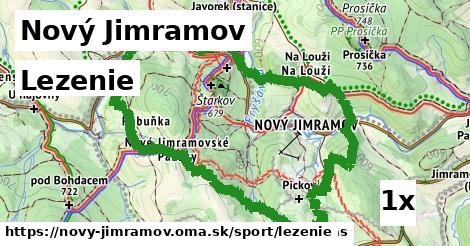 Lezenie, Nový Jimramov