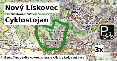 Cyklostojan, Nový Lískovec