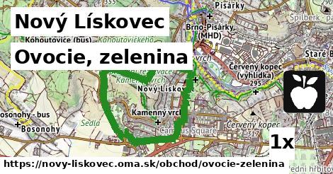 Ovocie, zelenina, Nový Lískovec