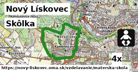 Skôlka, Nový Lískovec