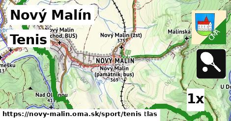 Tenis, Nový Malín