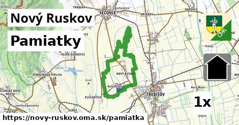 pamiatky v Nový Ruskov