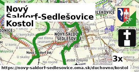 Kostol, Nový Šaldorf-Sedlešovice