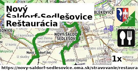 Reštaurácia, Nový Šaldorf-Sedlešovice