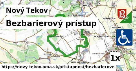 Bezbarierový prístup, Nový Tekov