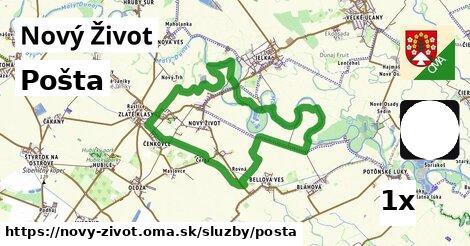 Pošta, Nový Život