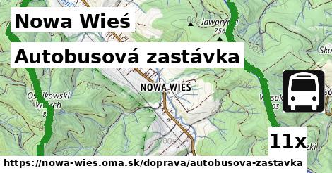 Autobusová zastávka, Nowa Wieś