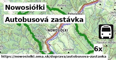 Autobusová zastávka, Nowosiółki
