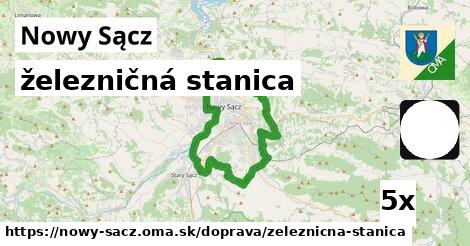 železničná stanica, Nowy Sącz