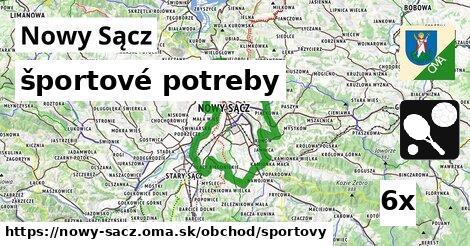 športové potreby, Nowy Sącz
