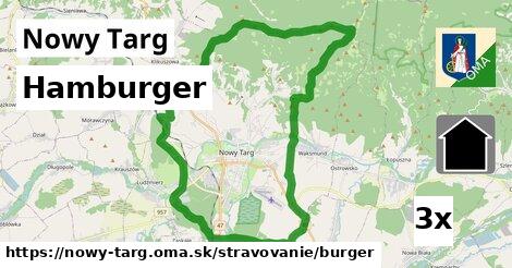 hamburger v Nowy Targ