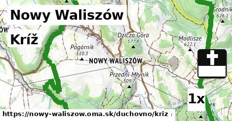 Kríž, Nowy Waliszów