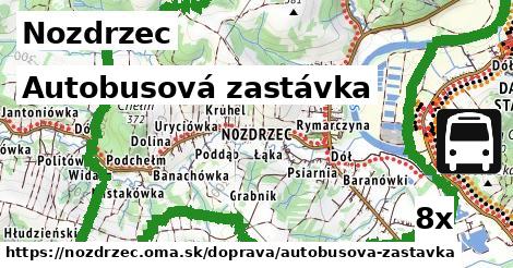 Autobusová zastávka, Nozdrzec