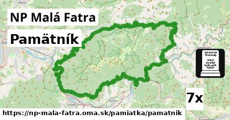 Pamätník, NP Malá Fatra