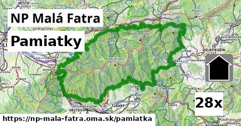 pamiatky v NP Malá Fatra