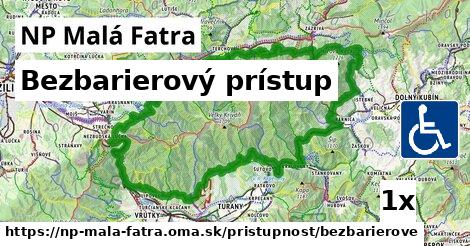 Bezbarierový prístup, NP Malá Fatra