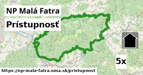 prístupnosť v NP Malá Fatra