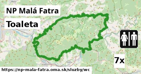 Toaleta, NP Malá Fatra