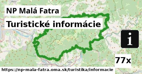 Turistické informácie, NP Malá Fatra