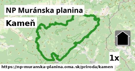 kameň v NP Muránska planina