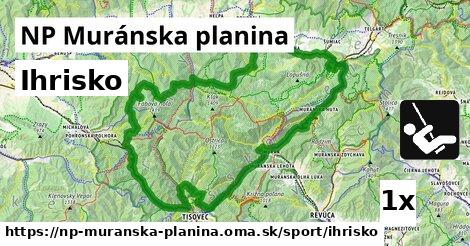 ihrisko v NP Muránska planina
