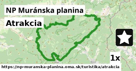 atrakcia v NP Muránska planina