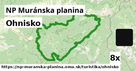 ohnisko v NP Muránska planina