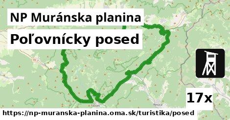 Poľovnícky posed, NP Muránska planina