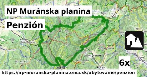 Penzión, NP Muránska planina