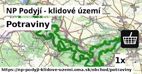 Potraviny, NP Podyjí - klidové území