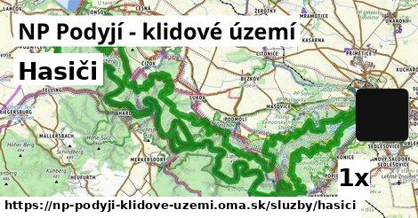 Hasiči, NP Podyjí - klidové území
