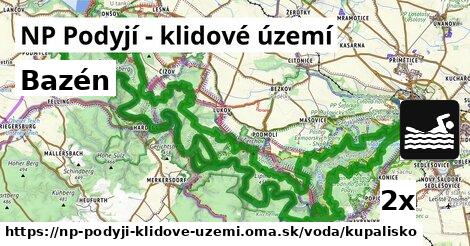 Bazén, NP Podyjí - klidové území