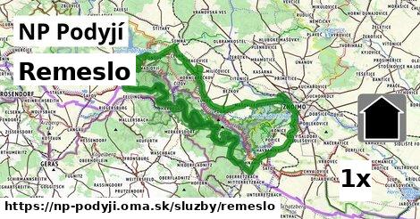 Remeslo, NP Podyjí