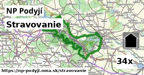 stravovanie v NP Podyjí