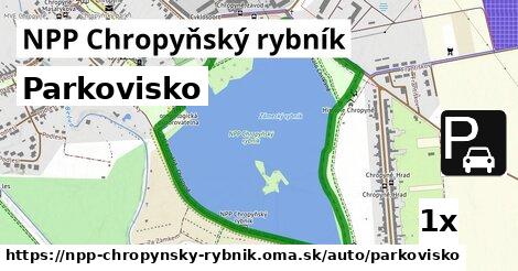 parkovisko v NPP Chropyňský rybník