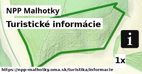 turistické informácie v NPP Malhotky